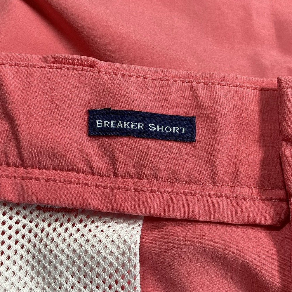 Vineyard Vines Shorts Mens 38 Salmon Flat Front Chino Lightweight- FLAWS - Picture 9 of 12